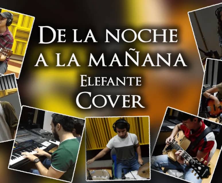 De La Noche A La Mañana - Elefante Cover - Maria Clara Calle